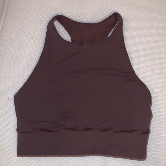 LULULEMON IGNITE SPORTS BRA - SIZE 4 - CHERRY COLA - Picture 1 of 2